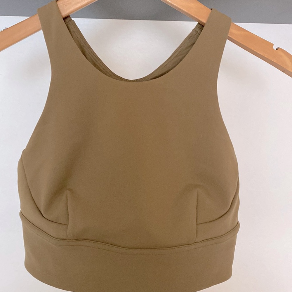 lululemon Wunder Train Longline Bra Medium Support, C/D Cup size 6